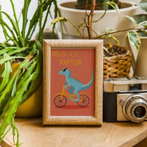 Carte dino vélo