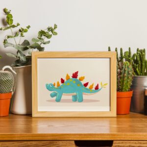 Carte dino automne